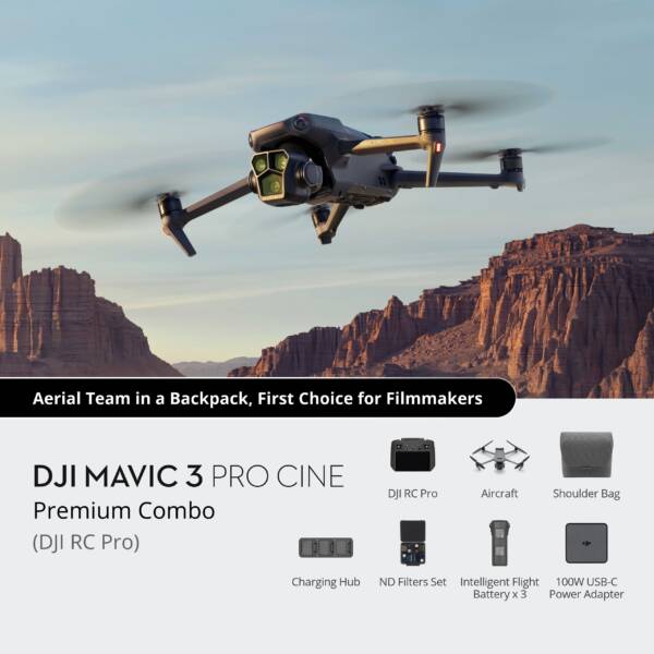 Аренда Дрона DJI Mavic 3 Pro Cine Premium Combo (DJI RC Pro) в Таллинне